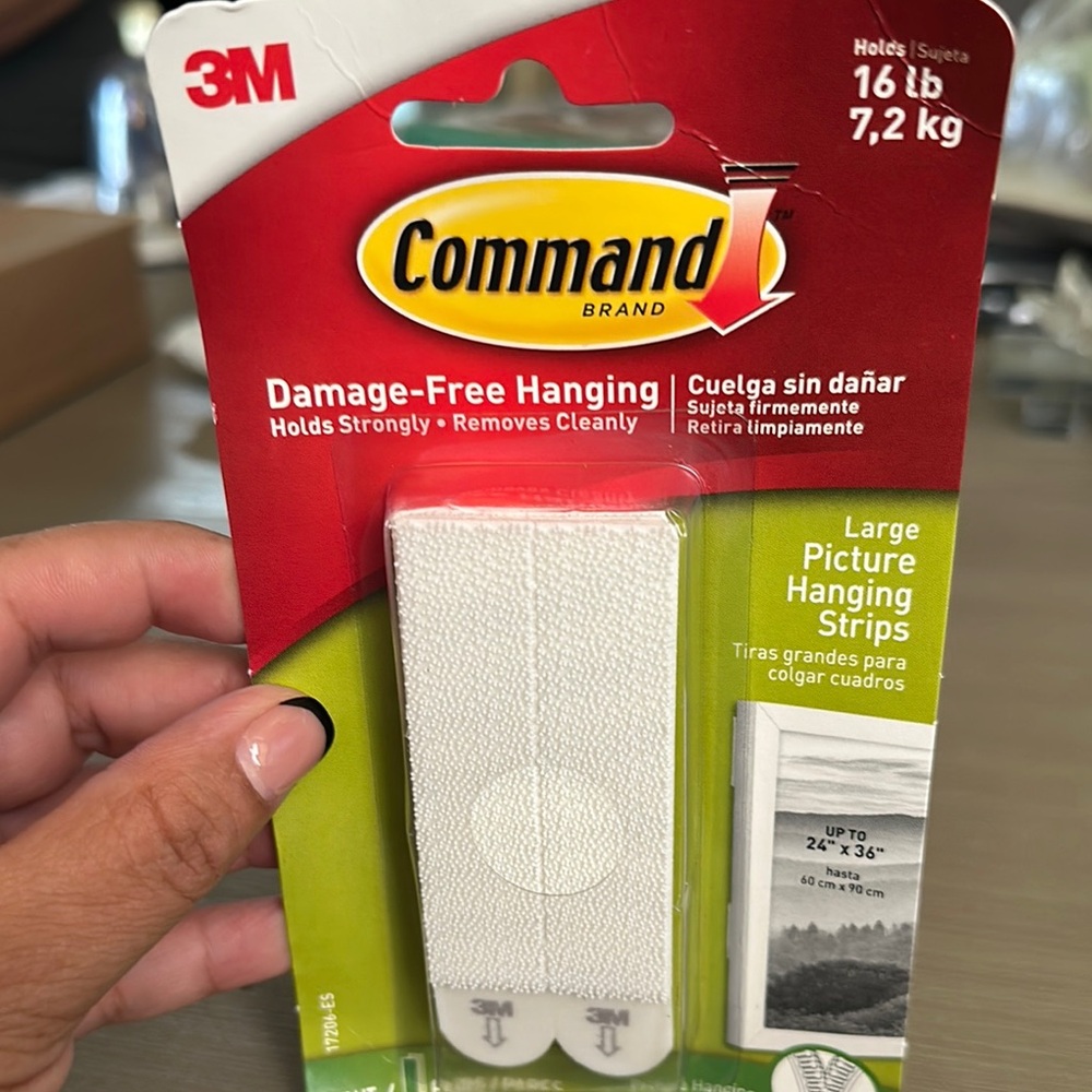 3M Command Large Picture Hanging Strips